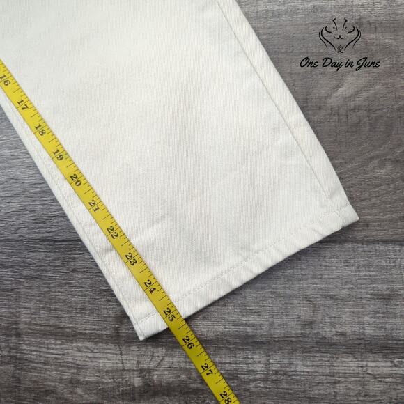 Lucky Brand 90s Loose High Rise Crop Jeans Size 2 - Picture 5 of 6